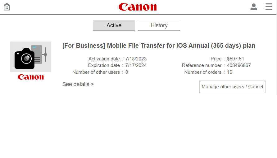 before cancel